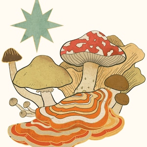 Fungi | Digital print