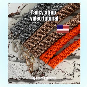 Crochet Bag Strap Video Tutorial: DIY Fashion Accessories, Easy Project for Beginners