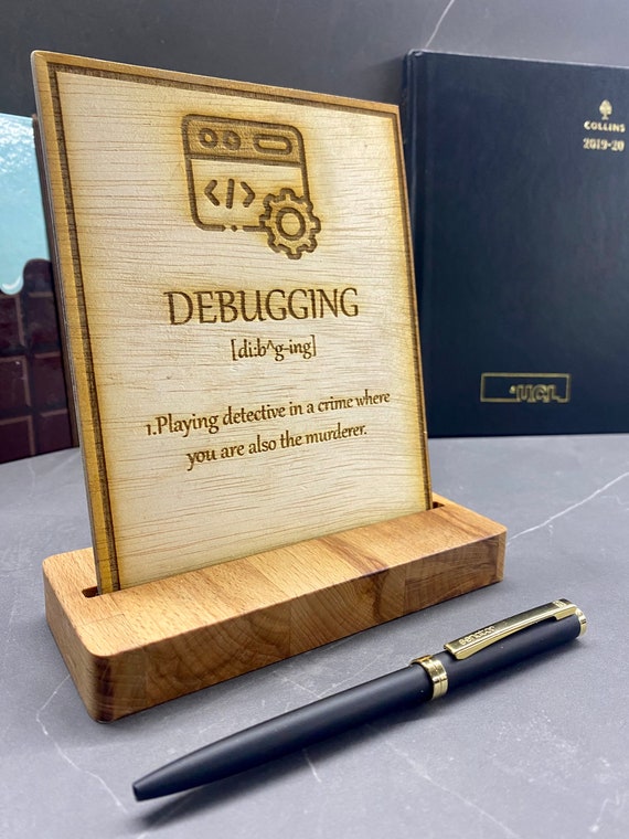 Software Developer Gift Personalized Desk Decor Etsy