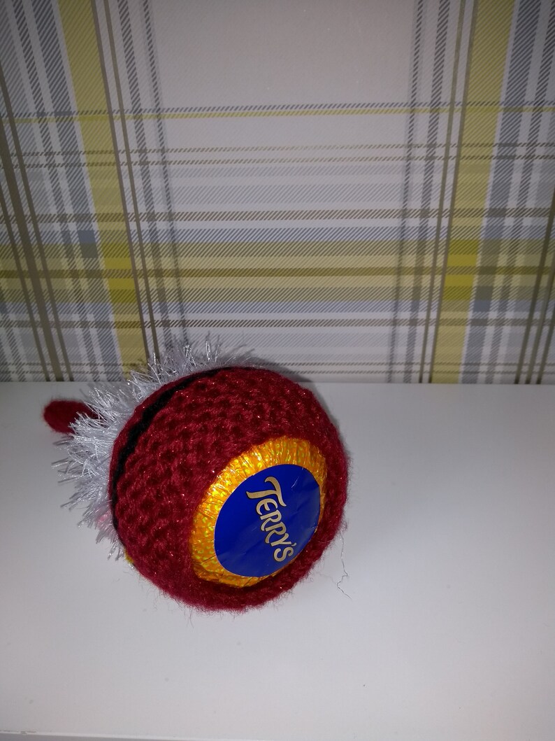 Handmade Santa Gonk Chocolate Orange Cover