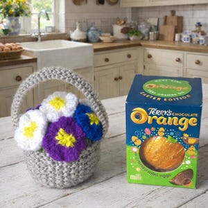 Handmade Flower Basket Chocolate Orange cover