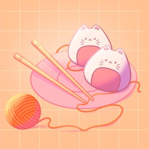 Procreate Pinsel Anime, Anime Procreate Stempel, Kawaii Pinsel, Anime Food Stamps, süße Pinsel, Japanischer Procreate Stempel, Sakura Stempel Bild 6