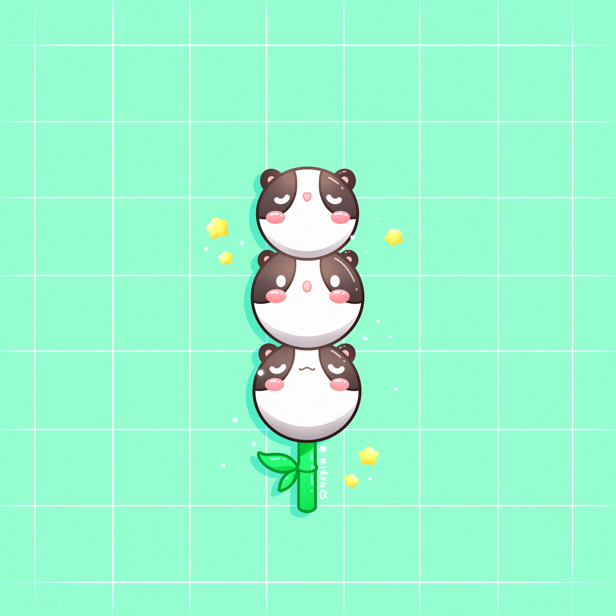 Kawaii Procreate Stamps, Cute Procreate Brushes, Anime Procreate Stamps ...