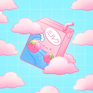 Procreate Pinsel Anime, Anime Procreate Stempel, Kawaii Pinsel, Anime Food Stamps, süße Pinsel, Japanischer Procreate Stempel, Sakura Stempel Bild 10