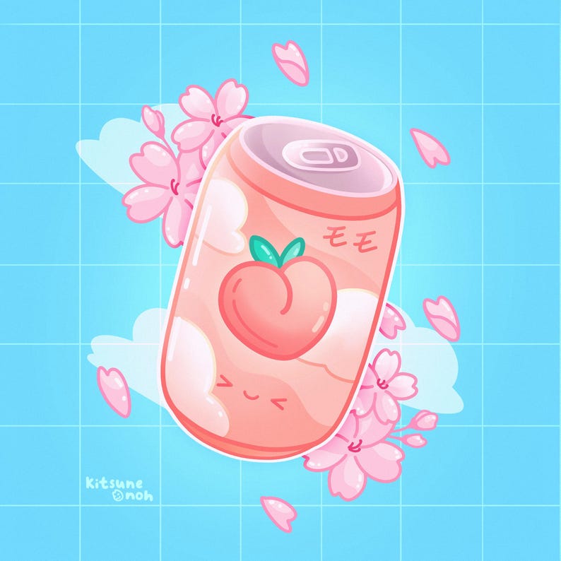 Procreate Pinsel Anime, Anime Procreate Stempel, Kawaii Pinsel, Anime Food Stamps, süße Pinsel, Japanischer Procreate Stempel, Sakura Stempel Bild 7
