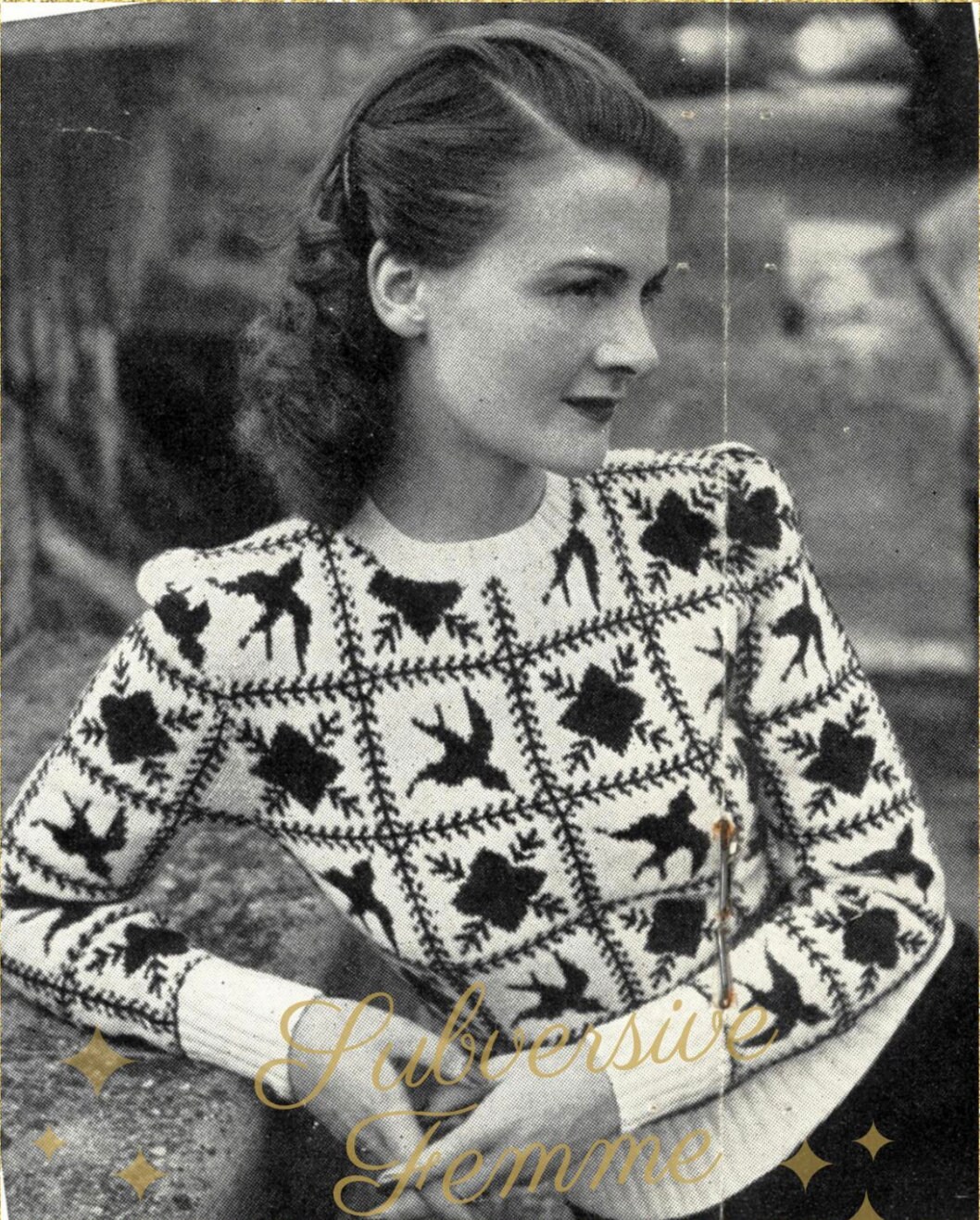Custom 1940s Jumper With Swallows And Diamonds Fair Isle Pattern Etsy custom-1940s-jumper-with-swallows-and-diamonds-fair-isle-pattern-etsy