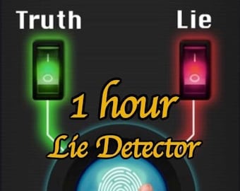 Detector de mentiras de 1 hora, lectura breve, rápida e intuitiva, pregunta con respuesta de sí o no / Detección de mentiras con visión remota / Lectura psíquica rápida y precisa