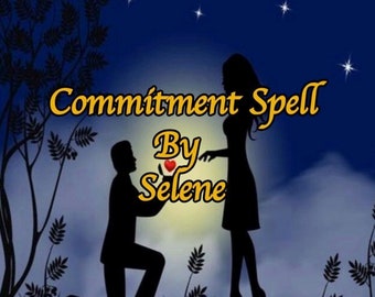 Toewijdingsspreuk | Huwelijksspreuk | Een solide verbintenis aangaan voor een langdurige relatie | Emotionele gehechtheid | Toegewijd hartje | Liefde: