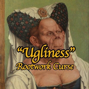 Rootwork curse spell &quot;Ugliness&quot; with Sigils, Herbs, Secret Mantras, Candles | Root work for ugliness of your enemy, the loss of their beauty