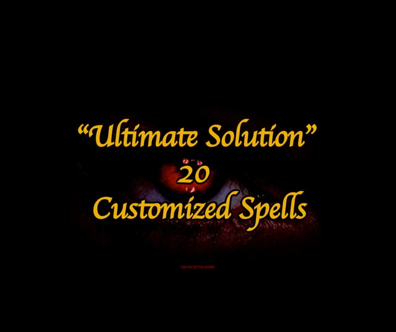 Ultimate Solution for Stubborn Targets Complicated Cases | 20 Spells ...