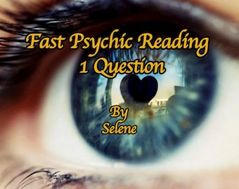 Psychic Reading by Selene 1 Question | Fast Prediction | Reader Past, Present, Future | Same Day Reading Love, Finances, Career