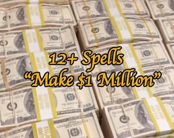 12+ Empowering spells "Make Million Dollars" | Get rich within a year spell | Become a Millionaire spells