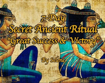 Ritual antiguo secreto de 7 días para el éxito en cualquier evento específico, objetivo, caso judicial, situación, trabajo / Asegurar la victoria / Hechizos para lograr objetivos