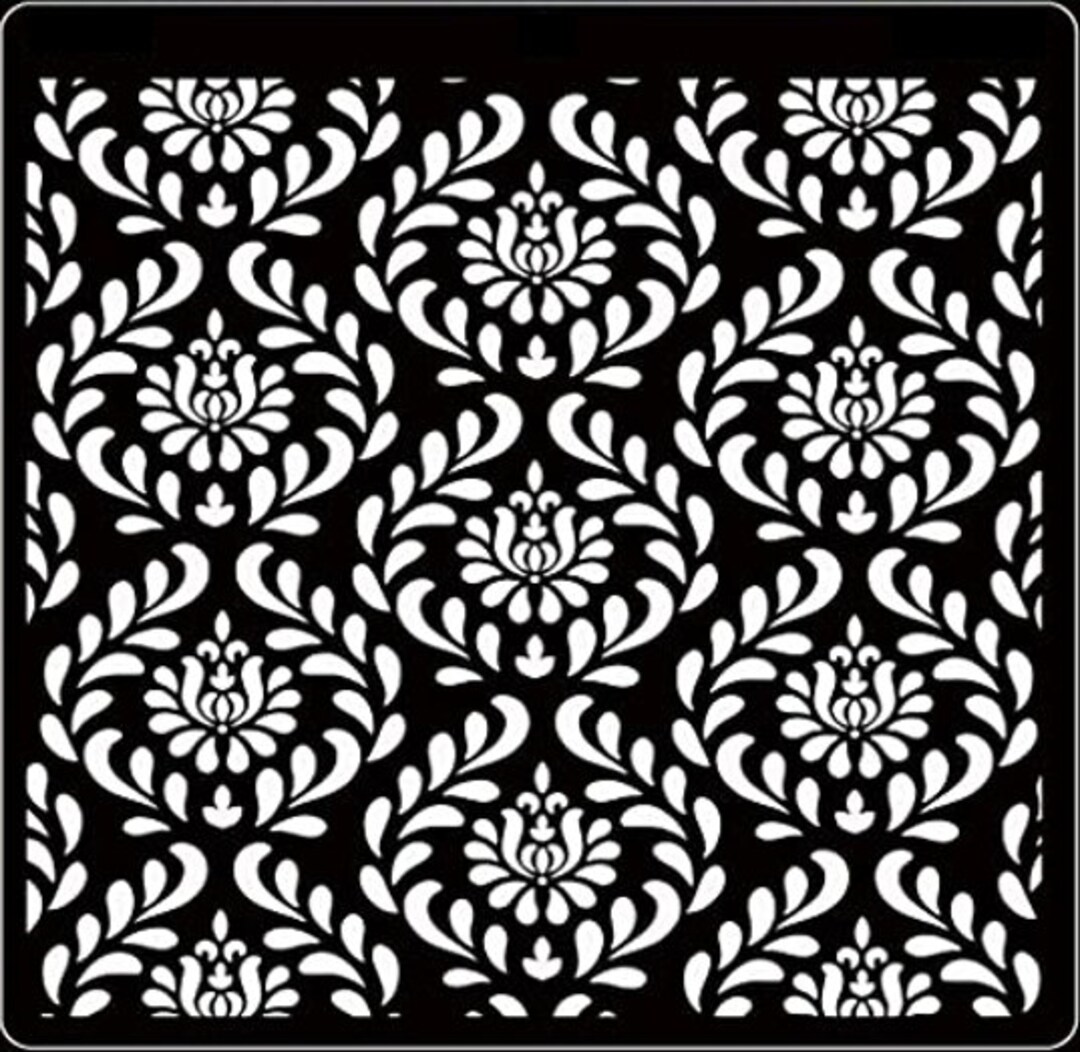 6 X 6 Inch Stencil for Art &amp; Craft, Reusable DIY Decorative Stencil for ...