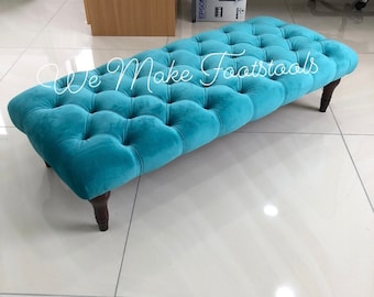 Sienna Chesterfield Footstool / Coffee Table / Pouffe / Bench
