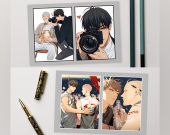 19 Days He Tian X Momo 19 Days Photocards 19 days Jian Yi, 19 Days Yaoi BL Manhwa BL Manga BL Anime Photocard 2 in 1
