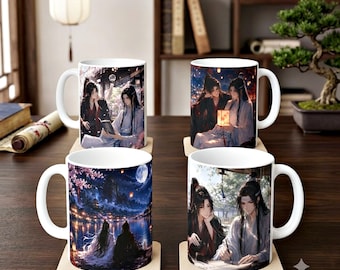 Mo Dao Zu Shi Mug, MDZS Anime Mug, Grandmaster of Demonic Cultivation Gift, Anime Fan Gift