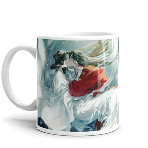 Heaven Official's Blessing TGCF Coffee Mug Merch Hua Cheng Xie Lian San Lang Crimson Rain Sought Flower Tian Guan Ci Fu by Mo Xiang Tong Xiu