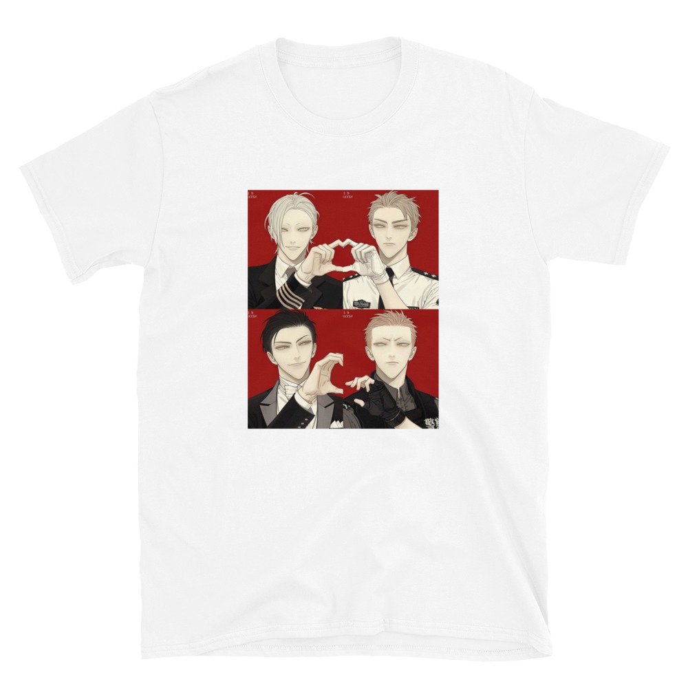 19 Days Manhwa 19 days BL 19 days Hetian 19 days Old Xian T-Shirt Mo Guan Shan  Unisex Yaoi Shirt Manhwa BL Clothing Boys love Anime Manhua