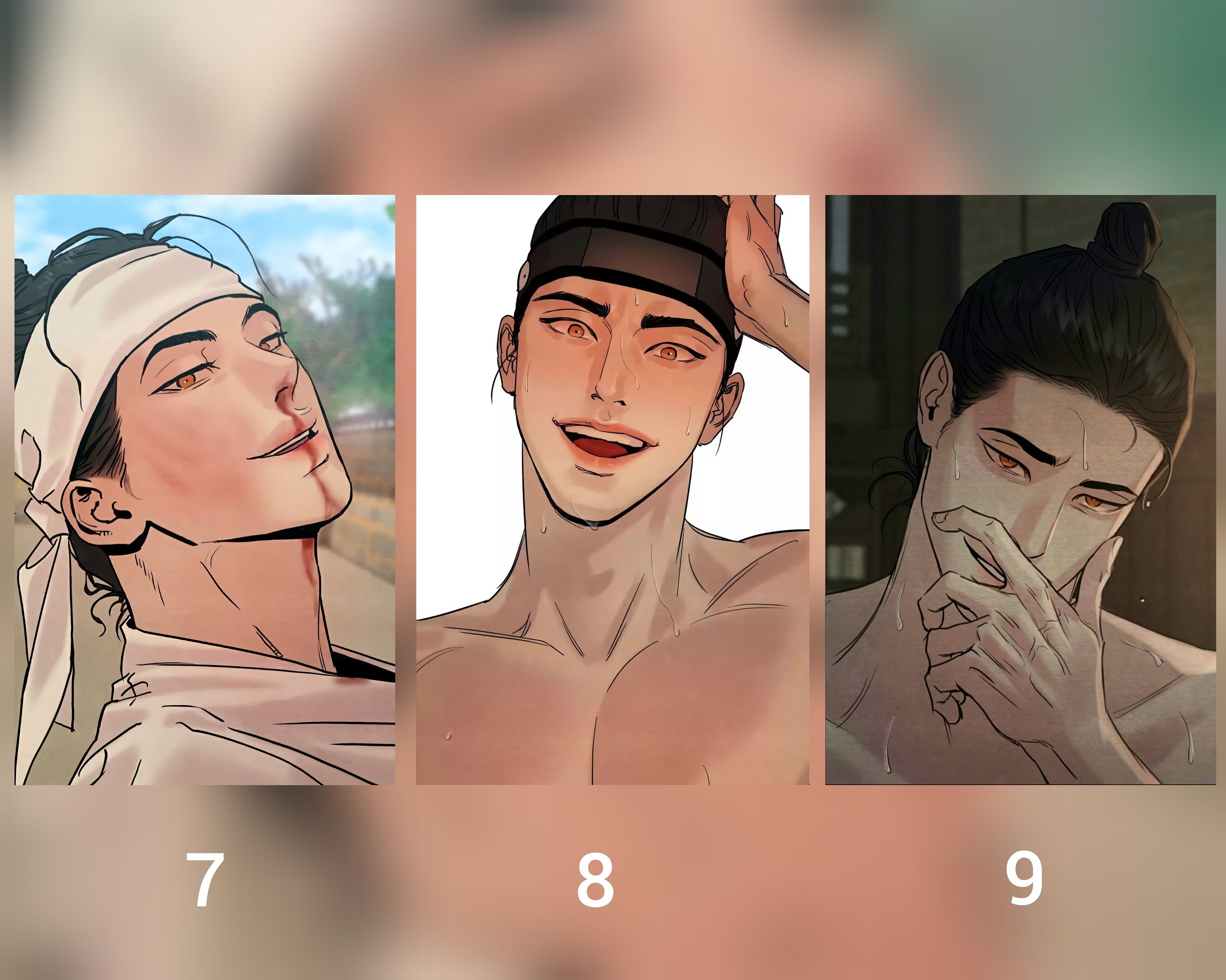 Painter of the Night Manhwa Manga Yaoi Seungho Nakyum Etsy UK
