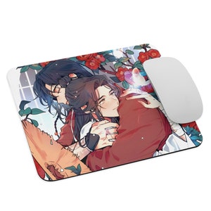 Heaven Official&#39;s Blessing Mouse pad, Hualian TGCF merchandise, Hua Cheng Xie Lian, BL Manhwa, Yaoi TGCF Mouse pad