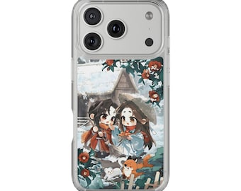Heaven Officials Blessing Chibi Clear Cases iPhone and Samsung