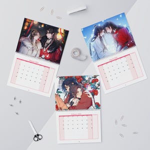 Heaven Official's Blessing Calendars 2026 TGCF Wall Calendar Yaoi Hua Cheng x Xie Lian Merch BL Calendar Anime 2026 Calendar