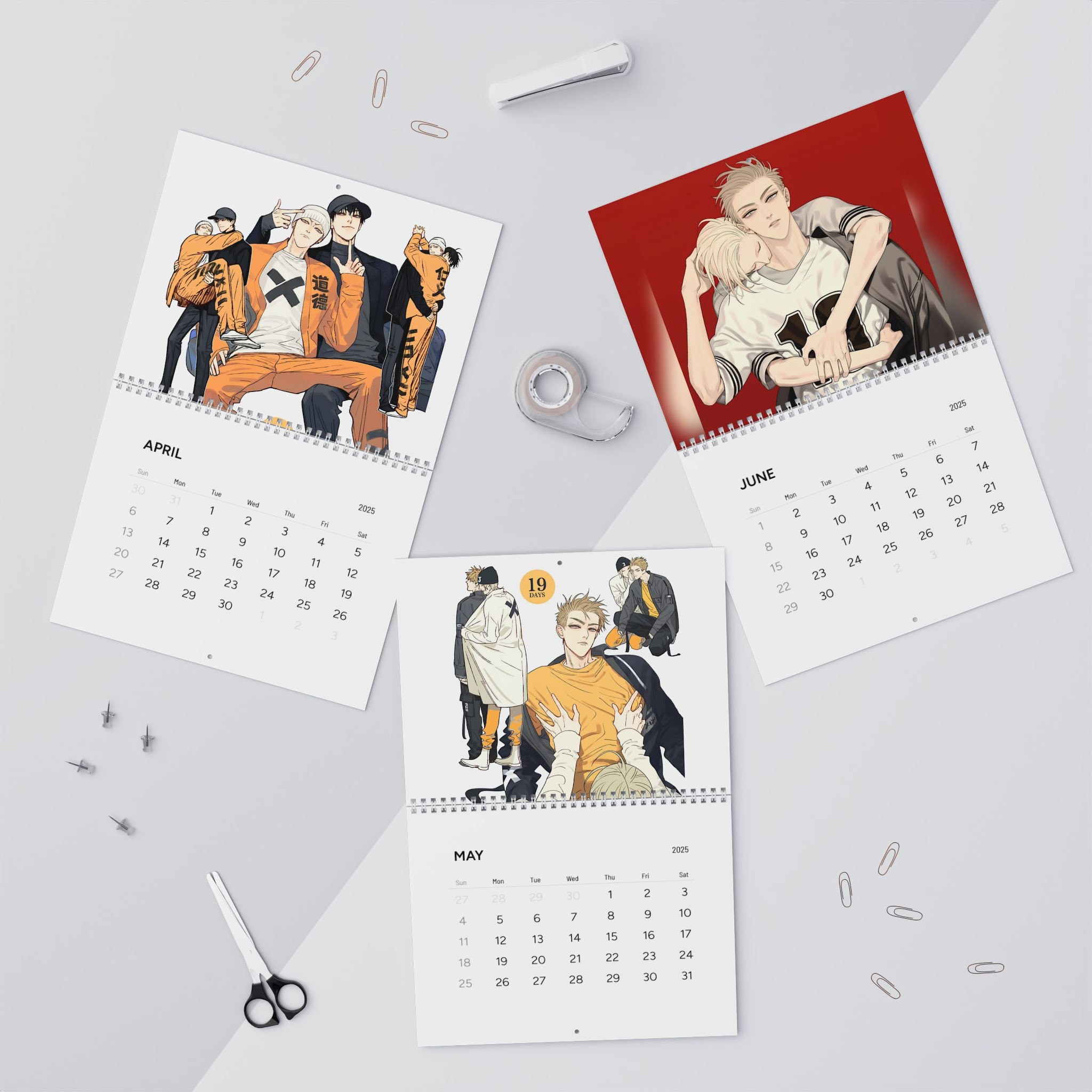 Lezhin calendar - Etsy 日本