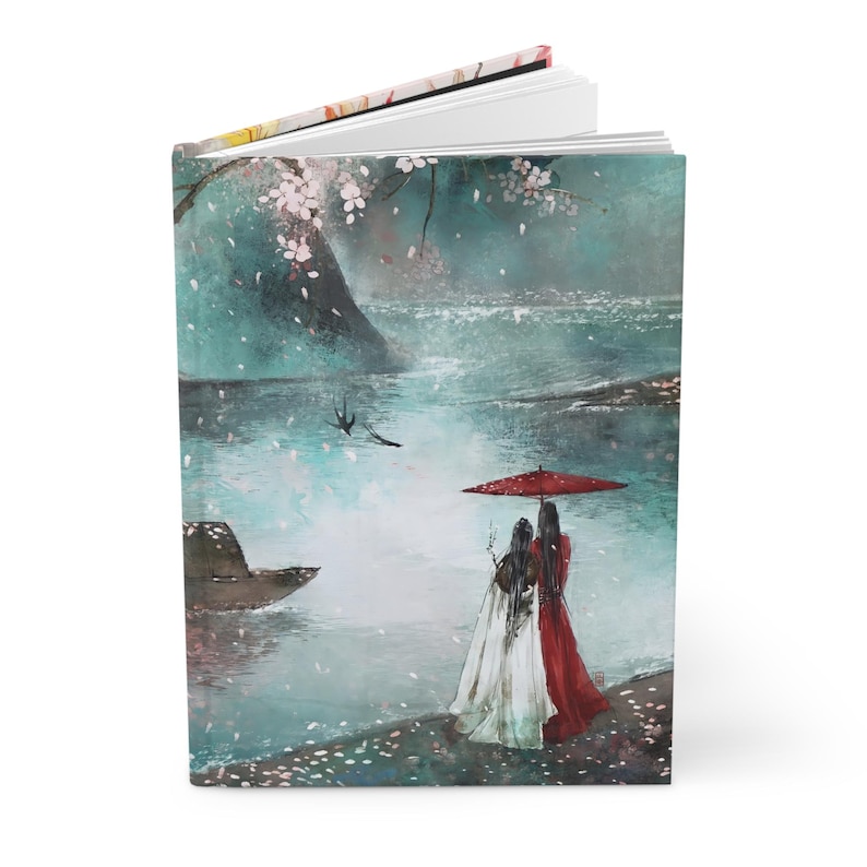 Tgcf Heaven Official's Blessing Journal, Matte Hardcover Notebook, Anime Sketchbook Planner image 2