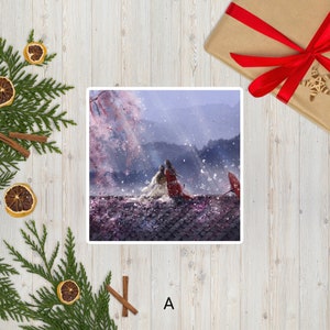 Heaven Official's Blessing Stickers TGCF Hua Cheng Xie Lian Hualian Tian Guan Ci Fu by Mo Xiang Tong Xiu Yaoi BL MXTX