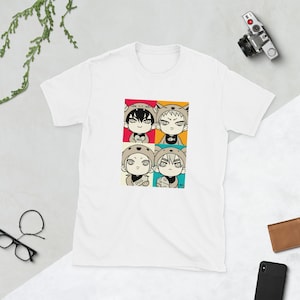19 days Hetian Mo Guanshan He Tian Little Momo Old Xian Jian Yi Zhan Xi Manhwa Manhua T-shirt Shirt anime Yaoi BL Boys love