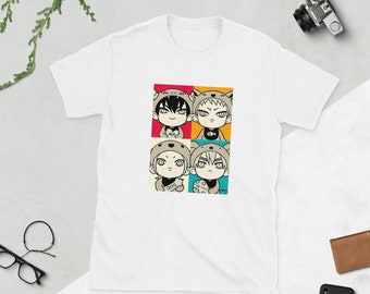 19 days Hetian Mo Guanshan He Tian Little Momo Old Xian Jian Yi Zhan Xi Manhwa Manhua T-shirt Shirt anime Yaoi BL Boys love