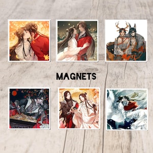 Benedizione del funzionario del cielo Tian Guan Ci Fu Magneti Hua Cheng Xie Lian TGCF BL Yaoi Manhwa Benedizione dei funzionari del cielo Manhua Manga Magneti