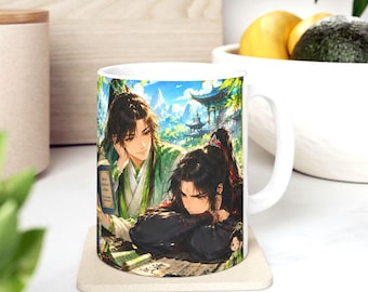 SVSSS Mug, Scum Villain’s Self-Saving System Mug, Luo Binghe Shen Qingqiu Mug, Danmei Coffee Mug, BL Gift for Fans
