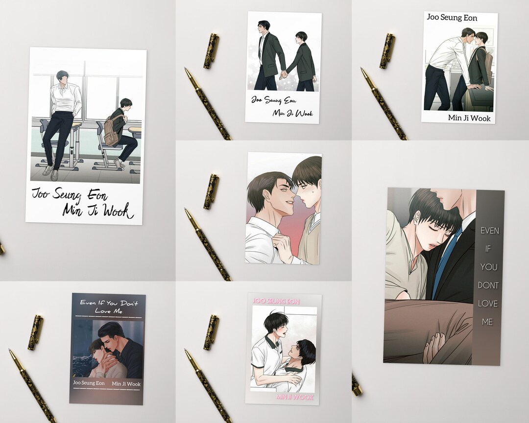 Even If You Dont Love Me Yaoi Manga Manhwa Joo Seung Eon and Min Ji