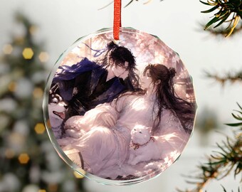 2ha Husky and His White Cat Shizun Christmas Tree Ornaments| Mo Ran Chu Wanning