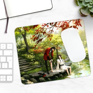 Heaven Official's Blessing Merch Mouse Pad, TGCF Xie Lian & Hua Cheng