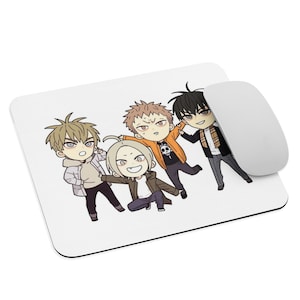 19 Days BL Old Xian HeTian Mo Guan Shan Little Mo Mouse Pad for Laptop Computer Jian Yi Zhan Zheng Xi Yaoi BL Manhwa 19 days Mouse pad