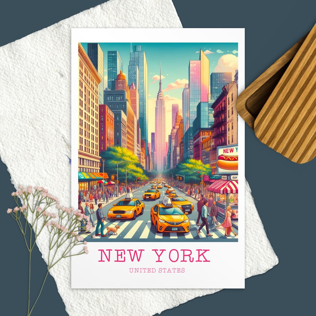 New York - Postkort