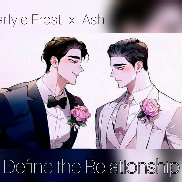 Define The Relationship Yaoi Carlyle Ash Karlyle Frost DTR Manga Manhwa Photo cards Prints Yaoi Merch