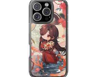 Funda transparente para iPhone y Samsung / TGCF con la bendición de los funcionarios celestiales de Hua Cheng