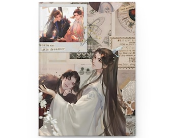 2ha Chu Wanning Moran Yaoi BL Cuaderno Diario de tapa dura Husky White Cat Shizun