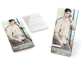 Define the relationship Manhwa Ash Jones Karlyle Bl Manga Phone Stand Define the relationship Manga Yaoi Phone holder stand