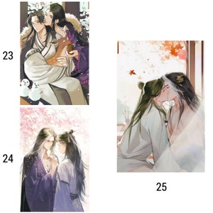 Thousand Autumns Yan Wushi Shen qiao BL manga Thousand autumns Qian Qui Manhua Yaoi Manhwa Postcards image 10