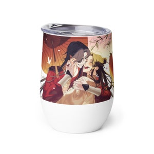 Heaven Official's Blessing Bl Tumbler Drinking Coffee Wine tumbler Tgcf Hua Cheng Xie Lian Bl Anime Yaoi Tian Guan Ci Fu Mo Xiang Tong Xiu