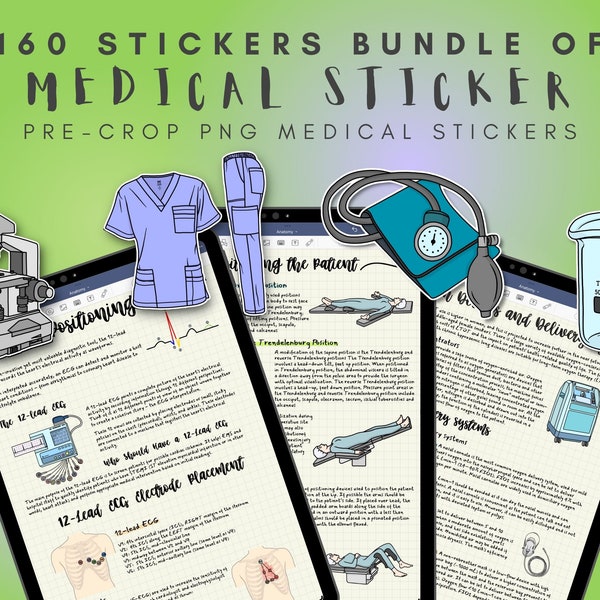 Nursing Stickers Etsy