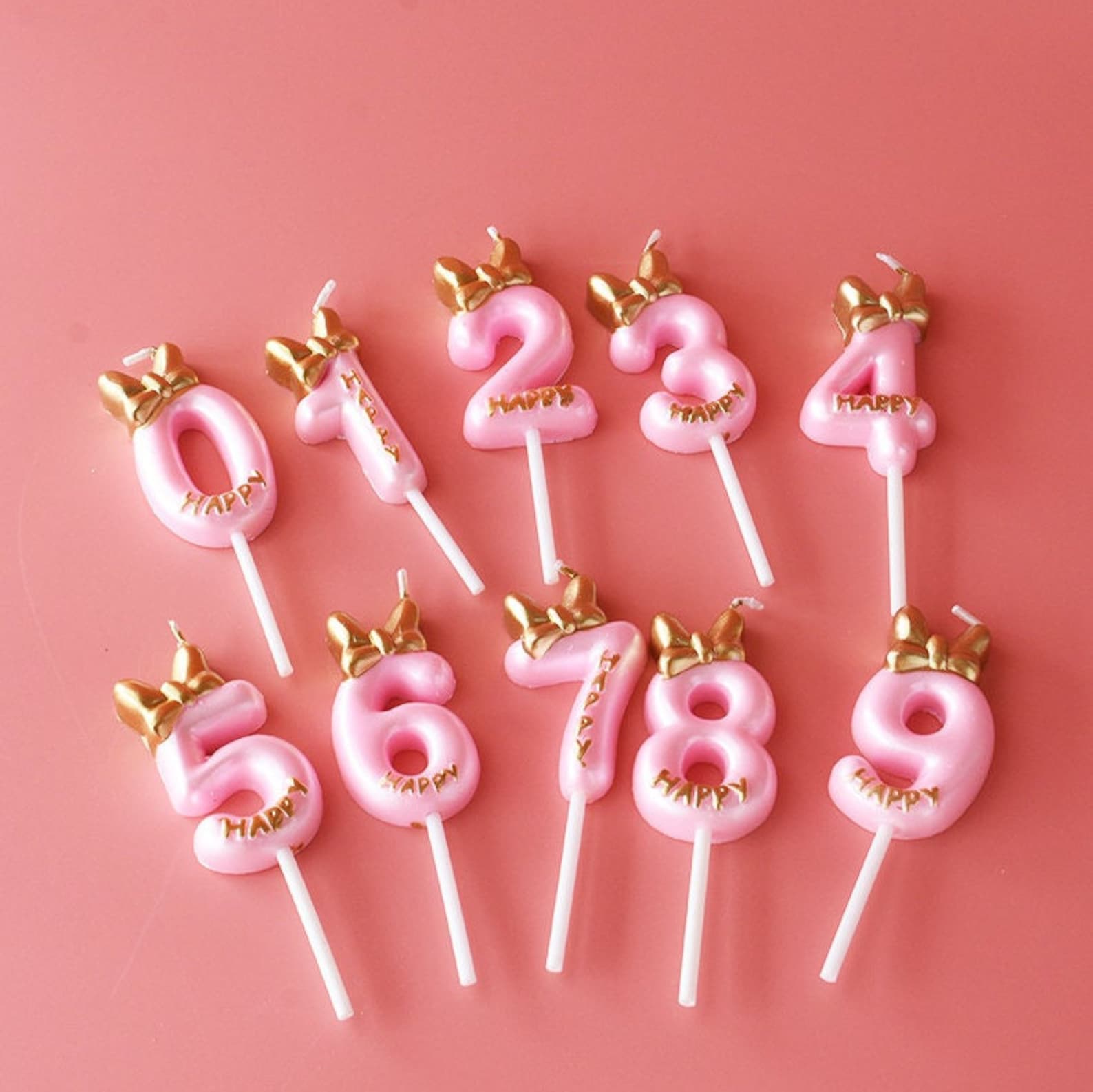 Number Candles Birthday Cake Candle Birthday Party Candles Etsy