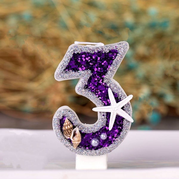 Number One Candle Etsy