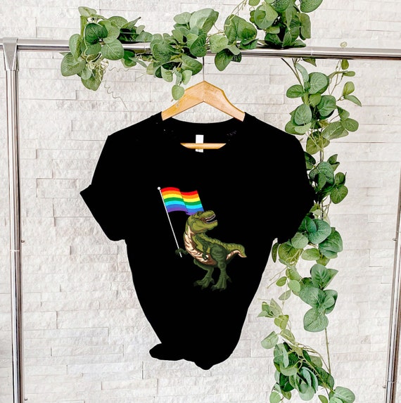 Pride Dinosaur Lgbt Gay Lesbian Transgender Trans Nonbinary | Etsy