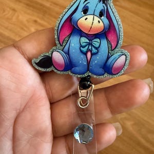 Eeyore badge reel